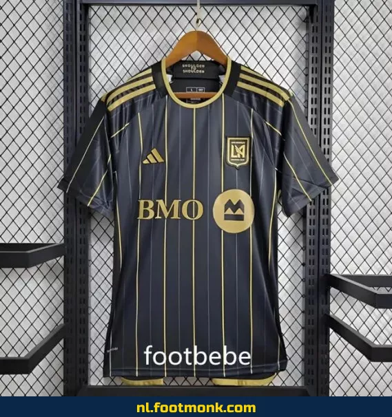 Los Angeles FC Thuisshirt 2024/2025 - Zwart Voetbalshirt | Officieel | Dames & Heren | Fanwear | Aanbieding