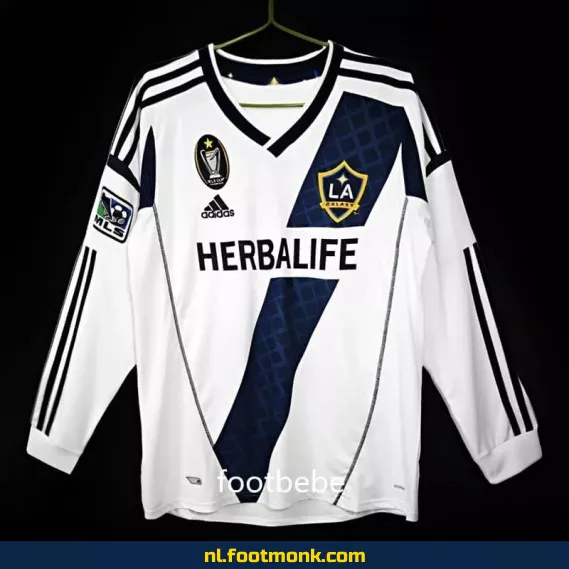 Los Angeles Galaxy Vintage Voetbalshirt 2011-2012 Thuis – Lange Mouwen – Officieel Retro Voetbalshirt