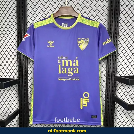 Malaga 2024-2025 Uit Thuisshirt Violet – Officieel Voetbalshirt | Voetbalshirts Dames & Heren | Fanwear Aanbieding