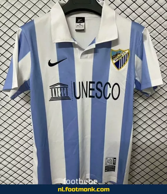Malaga Vintage 2013 Thuisshirt – Officieel Voetbalshirt | Retro Voetbaltenue | Unieke Voetbalshirts