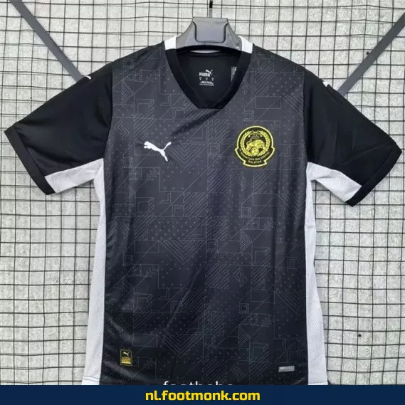 Malaysia 2025 uit voetbalshirt zwart – Officieel voetbaltenue | Bestel online