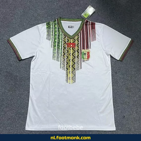 Officieel Mali Voetbalshirt 2024-2025 - Wit | Origineel Voetbaltenue | Heren & Dames | Fanwear Aanbieding
