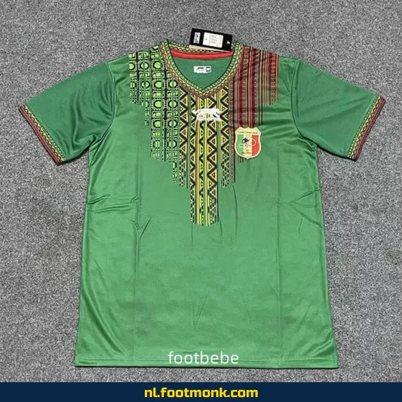 Officieel Mali Thuisshirt 2024-2025 - Groen Voetbalshirt | Origineel, Personaliseerbaar | Dames & Heren