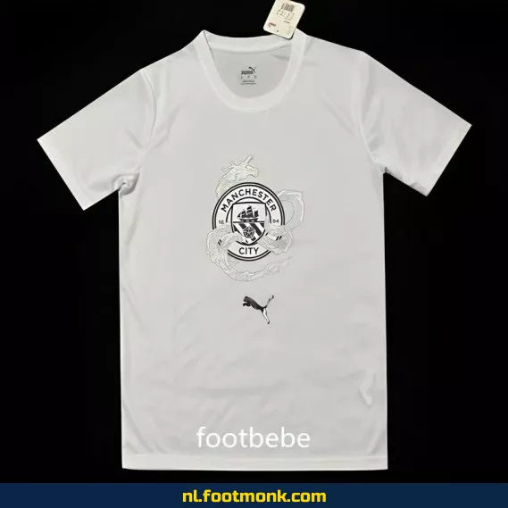 Manchester City 2024 Witte Draak Jaar Voetbalshirt – Officieel Voetbaltenue | Heren & Dames | Origineel Voetbalshirt