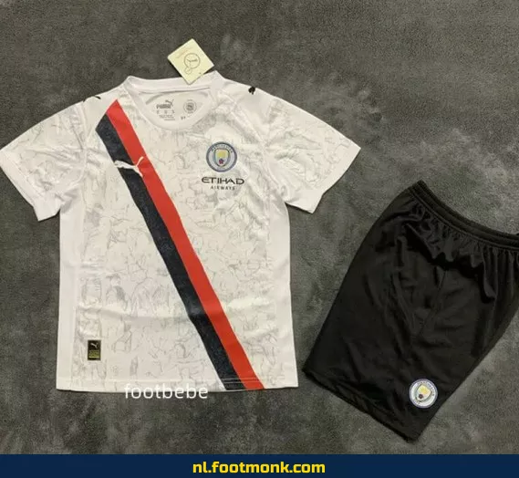 Manchester City Uit-shirt voor kinderen 2025-2026 – Officieel voetbalshirt | Koop nu online