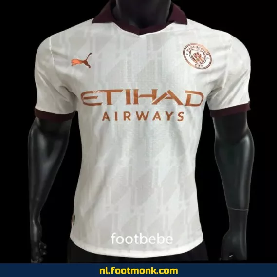 Manchester City Uit Shirt 2023-2024 - Wit Voetbalshirt | Officieel | Heren & Dames | Fanwear | Aanbieding
