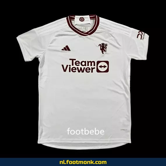 Manchester United 2023-2024 Derde Thuisshirt Wit – Officieel Voetbalshirt voor Heren, Dames en Kinderen – Koop Nu Online