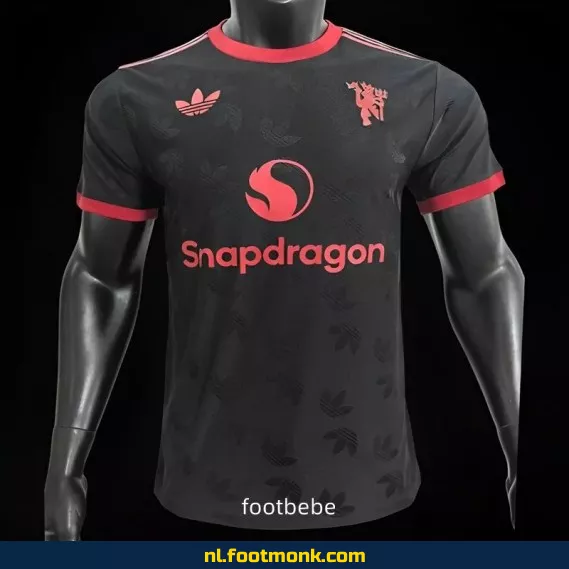 Manchester United 2024/2025 Speciale Editie Zwart Voetbalshirt – Officieel, Exclusief & Aanbieding