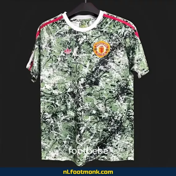 Manchester United Voetbalshirt 2024/2025 x Stone Roses – Officieel Voetbaltenue voor Dames & Heren – Origineel Voetbalshirt met Bedrukking – Exclusieve Fanwear