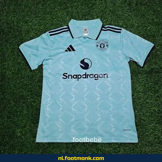 Manchester United Voetbalshirt 2025-2026 – Blauw | Officieel Voetbalshirt | Heren & Dames | Origineel | Personaliseerbaar