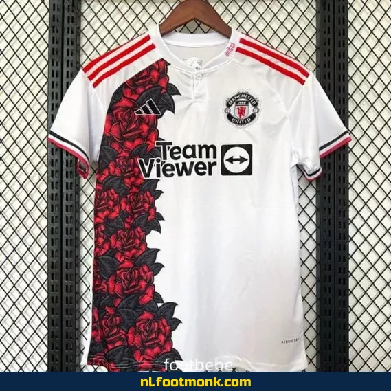 Manchester United Concept Voetbalshirt 2025-2026 - Wit | Officieel | Heren, Dames & Kinderen | Personaliseerbaar | Snelle Levering