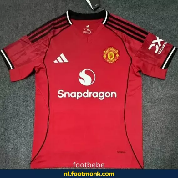 Manchester United Thuisshirt 2025/2026 – Officieel Voetbalshirt | Koop Nu