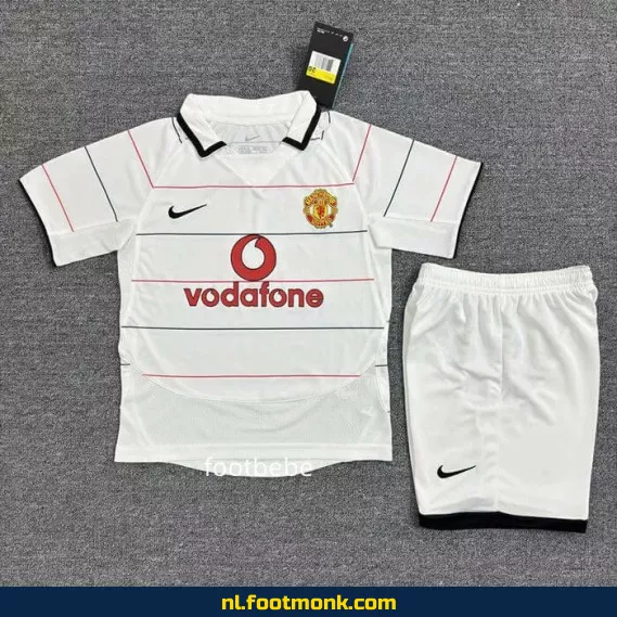 Manchester United Voetbalshirt Kinderen 2003-2005 Derde Tenue – Officieel Retro Shirt