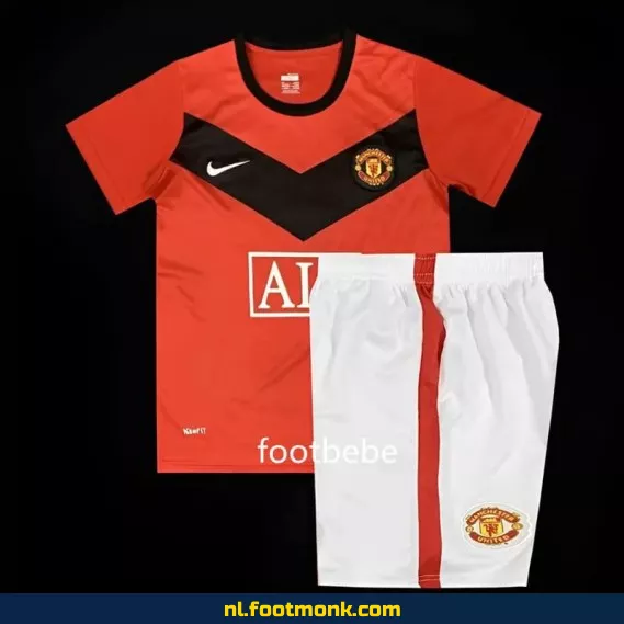Manchester United Vintage Voetbalshirt Kinderen - Thuis Tenue 2009-2010 | Officieel Retro Shirt | Voetbalshirt Kopen