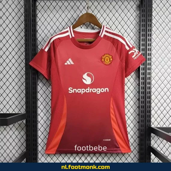 Manchester United Thuisshirt 2024/2025 Dames – Officieel Voetbalshirt | Koop Online