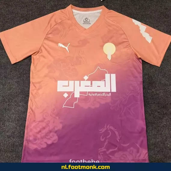 Officieel Marokko Voetbalshirt 2025-2026 Concept – Roze Editie | Origineel, Personaliseerbaar | Dames & Heren | Fanwear Aanbieding