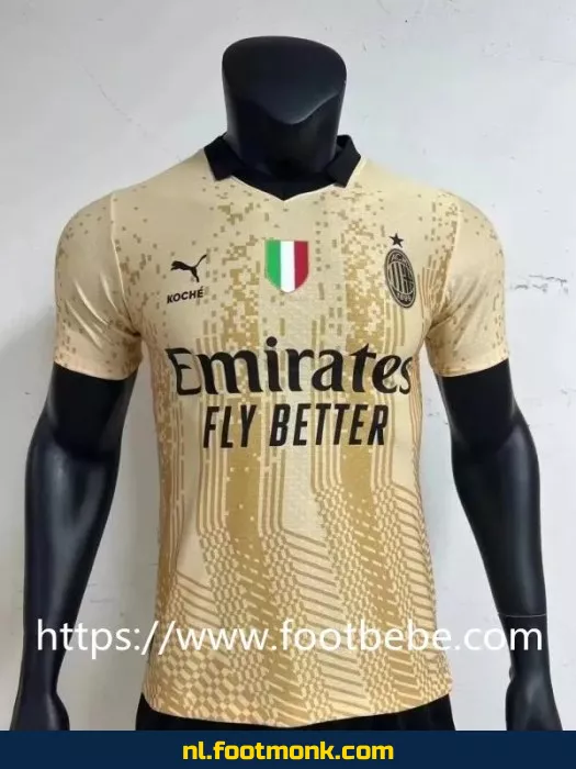 AC Milan 2023 Koché Special Edition Keepersshirt – Officieel Voetbalshirt voor Dames & Heren – Exclusief Voetbalshirt 2023