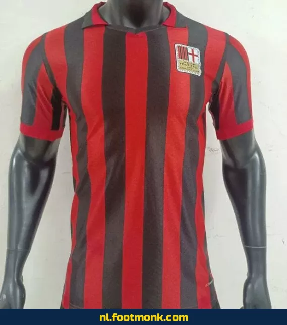 AC Milan 2024 Retro Voetbalshirt - 125 Jaar Speciale Editie | Officieel Voetbaltenue | Heren & Dames | Fanwear Aanbieding