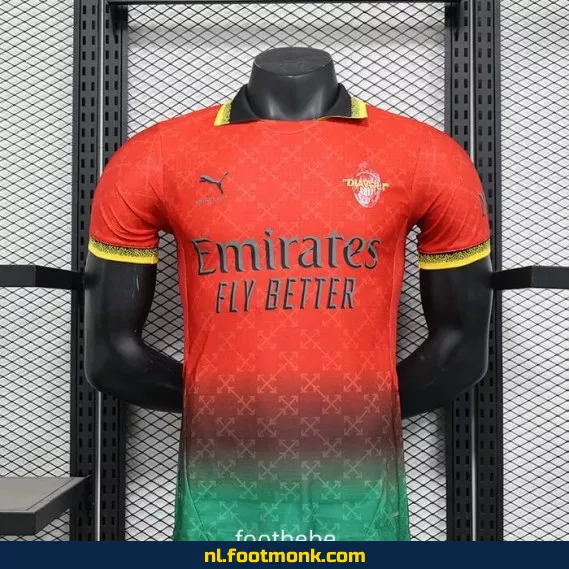 AC Milan Thuisshirt 2025-2026 – Speciale Rode Editie | Officieel Voetbalshirt | Heren & Dames | Fanwear | Aanbieding