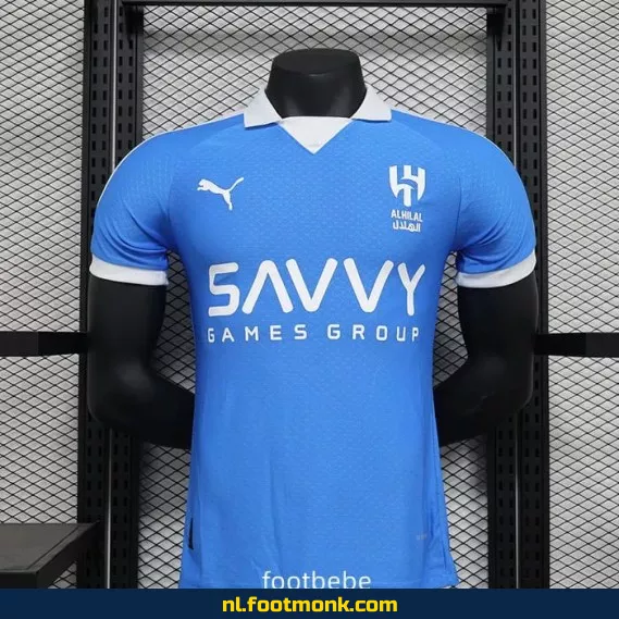Al-Hilal Saudi 2024-2025 Voetbalshirt – Blauw Wedstrijdshirt | Officieel Voetbaltenue | Koop Nu Online