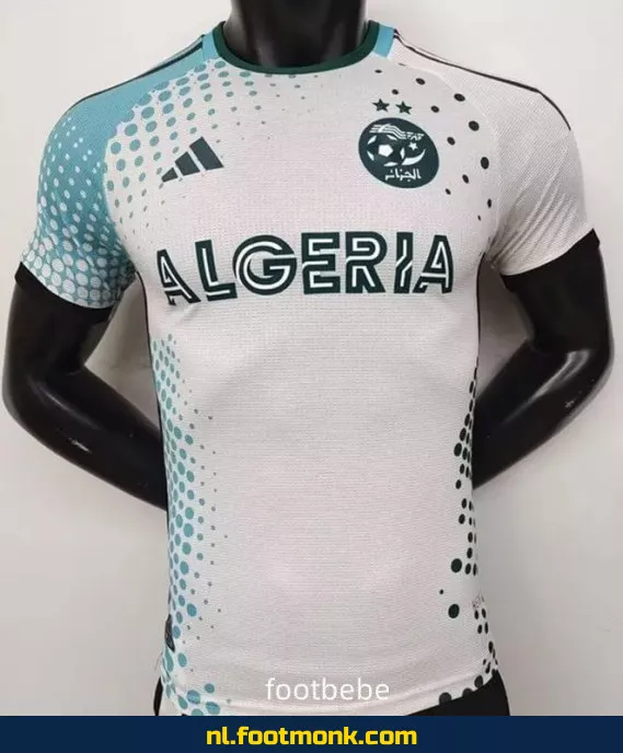 Algerije Thuisshirt 2024-2025 Wit – Officieel Voetbalshirt | Voetbalshirts Dames & Heren | Fanwear Aanbieding