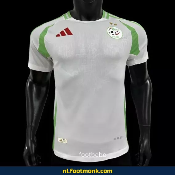 Algerije Thuisshirt 2024-2025 – Officieel Voetbalshirt | Origineel, Personaliseerbaar – Dames & Heren