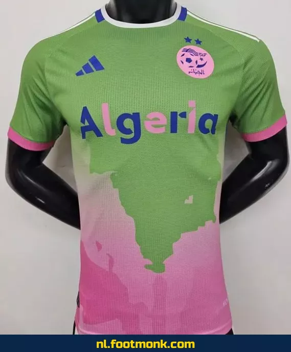 Algerije 2024-2025 Groen Voetbalshirt – Officieel Thuistenue | Voetbalshirts Dames & Heren – Fanwear Aanbieding
