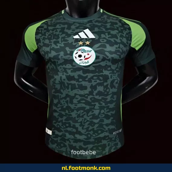 Algerije Thuisshirt 2024-2025 - Speciale Editie Groen Voetbalshirt | Officieel | Fanwear | Aanbieding