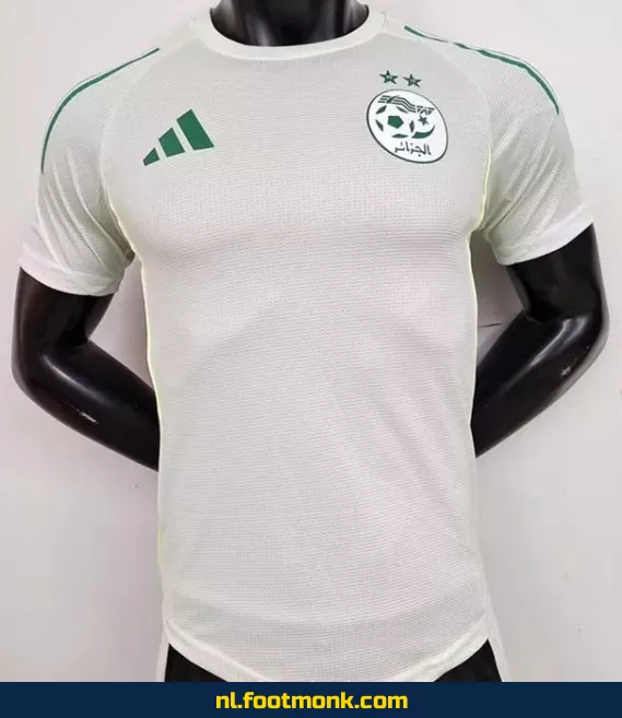 Algerije Thuisshirt 2025-2026 Wit – Officieel Voetbalshirt | Fanwear | Personaliseerbaar