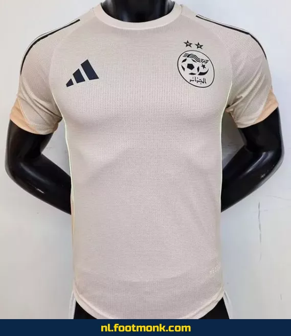 Algerije Voetbalshirt 2025-2026 - Lichtroze Thuistenue | Officieel Voetbaltenue | Heren/Dames/Kinderen