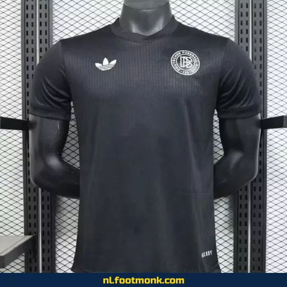 Officieel Duits Voetbalshirt 2024 - 125 Jaar Speciale Editie Zwart - Koop Nu