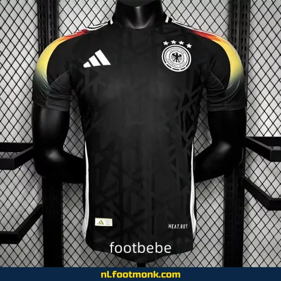 Duitsland 2024 Trainingsshirt Zwart – Officieel Voetbalshirt