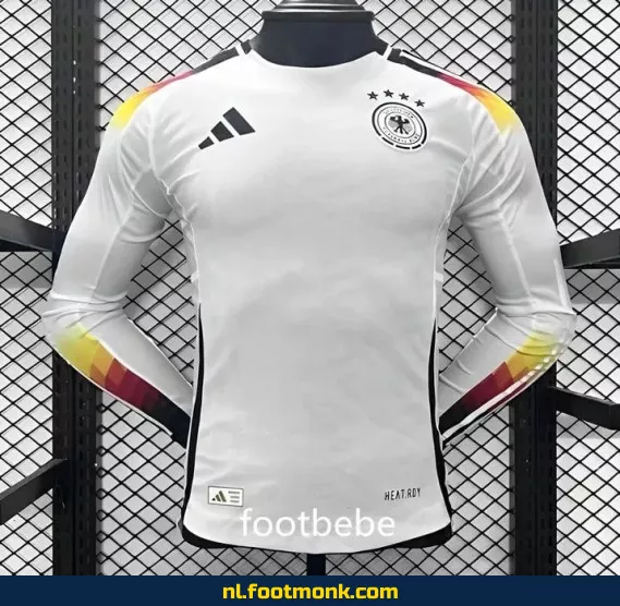 Officieel Duits Thuisshirt 2024 Lange Mouwen - Koop Voetbalshirts Online | Origineel Voetbalshirt