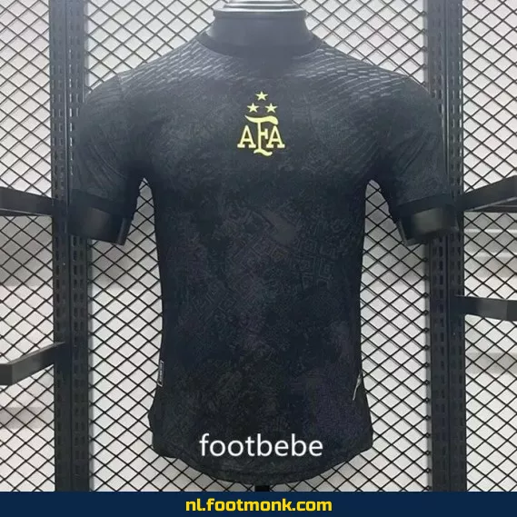 Argentinië 2024 Thuisshirt 3 Sterren - Zwart Voetbalshirt | Officieel Fanwear | Dames & Heren