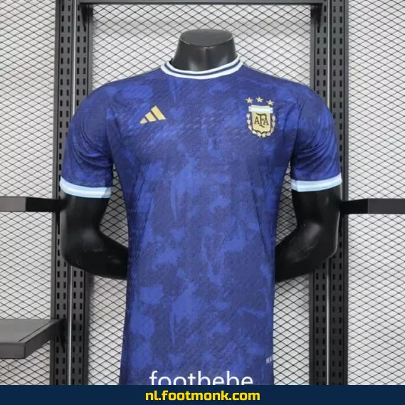 Argentinië 2024 speciaal editie voetbalshirt - Blauw matchshirt | Officieel voetbaltenue | Fanwear aanbieding