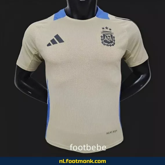 Argentinië Voetbalshirt 2024 Speciale Editie - Bruin | Officieel Voetbalshirt | Dames & Heren