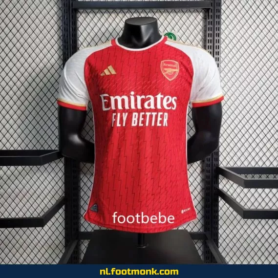 Arsenal Thuisshirt 2023-2024 – Officieel Voetbalshirt – Rode Wedstrijdshirt voor Dames & Heren – Bestel Nu Online