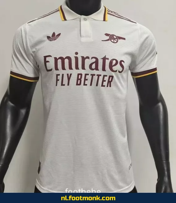 Arsenal Thuisshirt 2024-2025 – Speciaal Wit Editie – Officieel Voetbalshirt