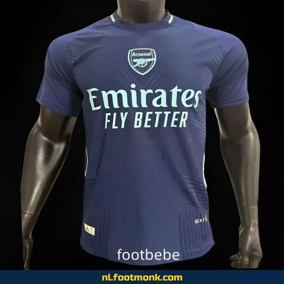Arsenal Pre-Match Voetbalshirt 2024-2025 - Marineblauw | Officieel Voetbalshirt | Voetbalshirt Dames/Heren | Fanwear | Aanbieding