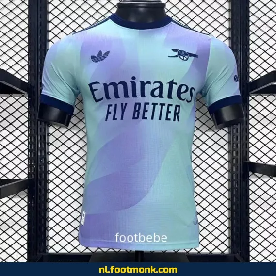 Arsenal Derde Tenue 2024/2025 Voetbalshirt - Officieel Wedstrijdshirt | Personaliseerbaar | Dames & Heren