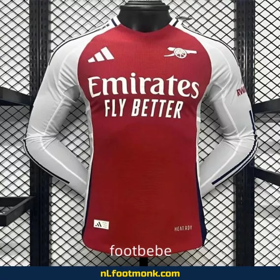 Arsenal Thuisshirt 2024/2025 Lange Mouwen – Officieel Voetbalshirt | Koop Nu