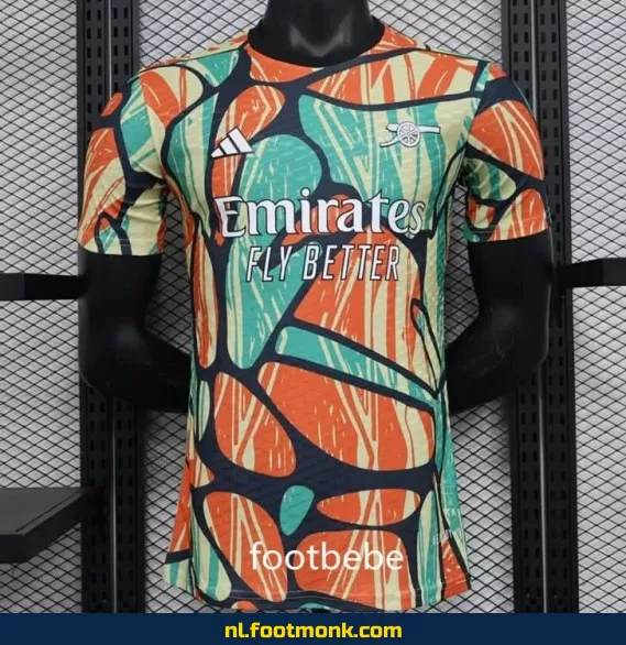 Arsenal Trainingsshirt 2024-2025 - Officieel Voetbalshirt voor Dames & Heren - Voetbalshirt Kopen met Personalisatie - Fanwear Aanbieding