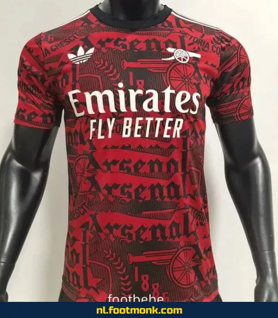Arsenal Special Edition Voetbalshirt 2024-2025 – Rood | Officieel Voetbaltenue | Fanwear | Aanbieding