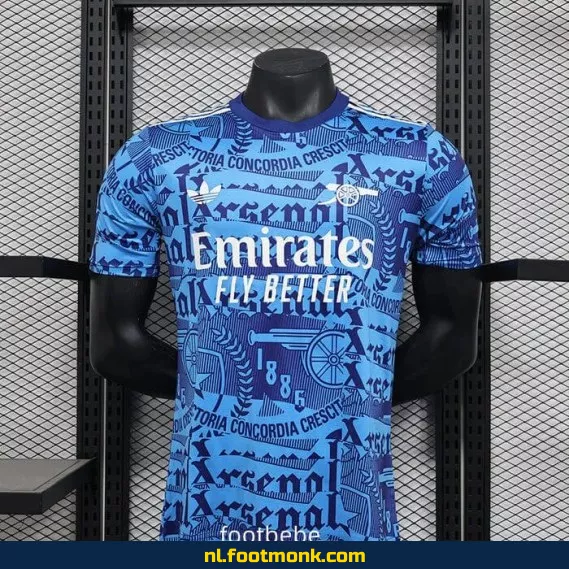 Arsenal Thuisshirt 2025-2026 – Blauw Voetbalshirt | Officieel Voetbalshirt | Voetbalshirt Dames & Heren | Fanwear | Aanbieding