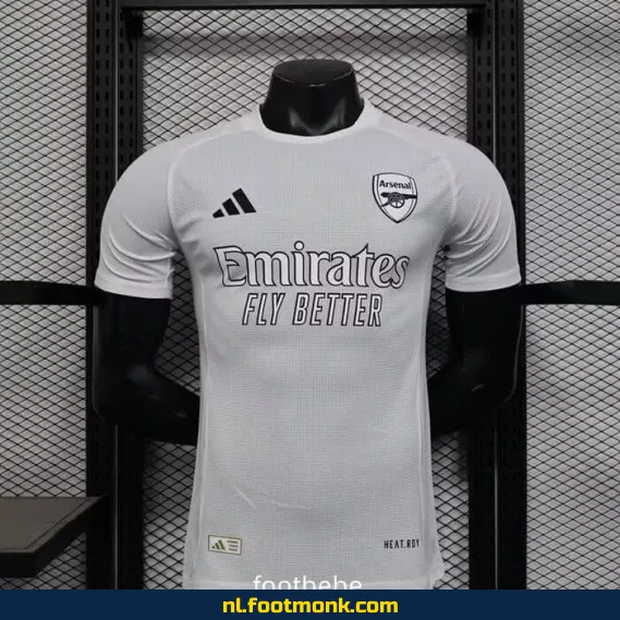 Arsenal Concept Thuisshirt 2025-2026 – Wit | Officieel Voetbalshirt | Heren & Dames | Personaliseerbaar | Fanwear Aanbieding