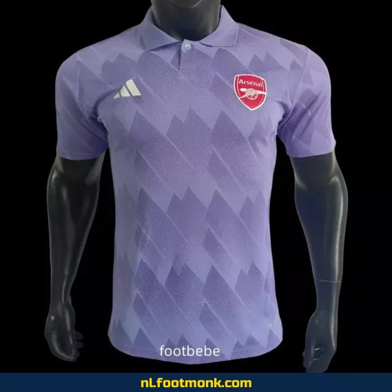 Arsenal 2025 Polo Voetbalshirt - Violet | Officieel Voetbalshirt | Heren & Dames | Fanwear | Aanbieding