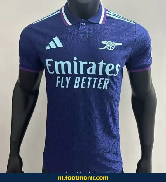 Arsenal 2025 Polo Voetbalshirt - Blauw | Officieel Voetbaltenue | Heren & Dames | Fanwear Aanbieding