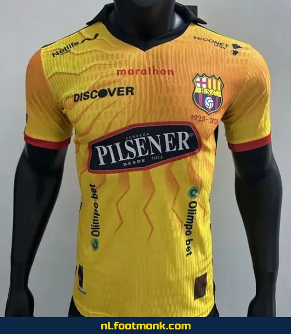 FC Barcelona 100 Jaar Jubileum Shirt 1925-2025 – Geel Voetbalshirt – Officieel Retro Shirt – Limited Edition – Heren/Dames/Kinderen