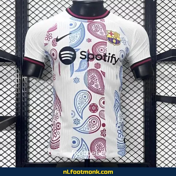 FC Barcelona Thuisshirt 2024-2025 Wit – Officieel Voetbalshirt | Origineel, Heren & Dames | Personaliseerbaar