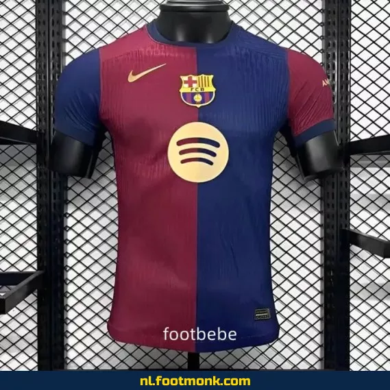 FC Barcelona Thuisshirt 2024-2025 – Officieel Voetbalshirt | Dames & Heren | Personaliseerbaar | Snelle Levering